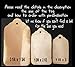 Key to Happiness is Love personalized and the ability to open a bottle. SMALL White or Tea Stained Favor Tag sets of 25 Tags 1 1/8
