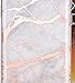 WORLDMOM for Galaxy S8 Case, Rose Gold Marble Design Clear Pattern Slim TPU Soft Rubber Hybrid Shockproof Protective Phone Case Cover for Samsung Galaxy S8, White Marble