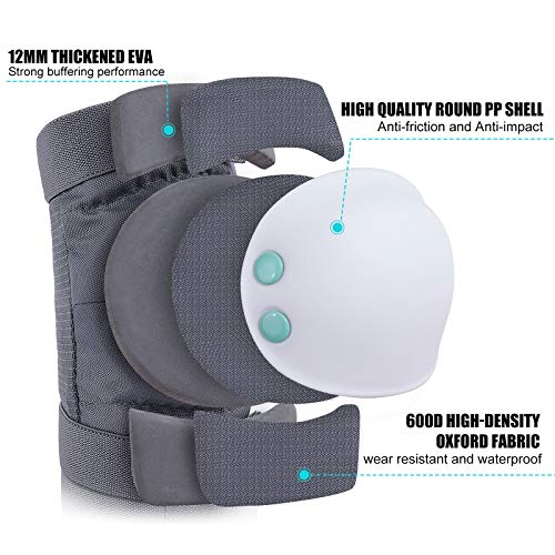 Elbow and Knee Pads Adult, Wrist Guards for Roller Skating Protective