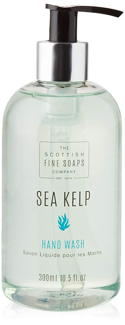 Scottish Fine Soaps Hand Wash 300 ml Bottle, Green, Sea Kelp