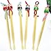 YOYOSTORE 20 Pcs Mix Cute Doll Bamboo Earpick Ear Wax Remover Cleaning Tool