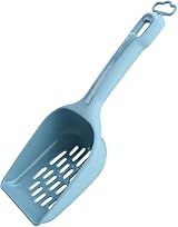 Cat Centre Blue Large Litter Tray Open Box with Scoop Deep High Sided 50x38.5cm view 4