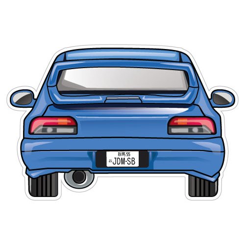 IMPREZA WRX GC8 JDM Sticker Decal