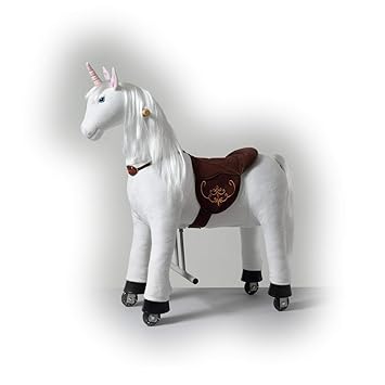 Ponnie - Unicorn 3 - 6 Jahre - S, Reitpferd Pferd auf Rollen