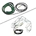 FUNANASUN ch-leash04 Bore Cleaner Snake AR Rifle Shotgun Gun Cleaning Kit for 9mm 5.56mm .223 .22 .308 12Ga (Choose More Calibers), 2 Piece