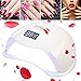 UV LED Nail Dryer, OUTTOP 48W/24W Double Power UV Nail Lamp Quick Dry Sun5 Curing Lamp with 4 Timer Setting Mode and Automatic Senor for Gel Nail Polish