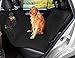 SHINE HAI Dog Seat Covers, Pet Car Seat Cover, Waterproof & Scratch Proof Hammock Convertible, Backseat Cover for Cars Trucks and SUVs