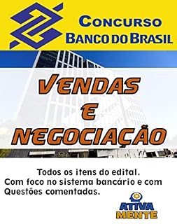 Livro Vendas e negociação.: Concurso Banco do Brasil 2023.