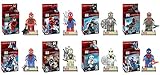 OliaDesign Kids Super Heroes Spiderman Action Mini Figures Box Not Included