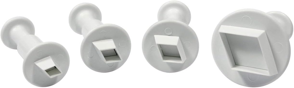 PME Diamond Plunger Cutters, Small, Medium, Large and XL Sizes, Set of 4