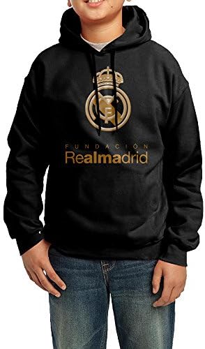 Real-Madrid-Logo Youth Hooded Sweatshirt