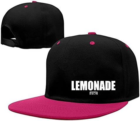 Custom Best Graphic Adjustable Lemon Music Ade Poster Sporting Visor Cap Pink