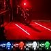 Vistop Bike Cycling Safety Zone Tail Light 8 LED with 2 Red Laser