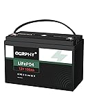 OGRPHY 12V 100Ah LiFePO4 Battery, 1280Wh Grade A