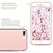 BENTOBEN Phone Case for Apple iPhone 8 Plus, iPhone 7 Plus, Heavy Duty Shock Proof Protective iPhone Case, Dual Layer Hybrid Hard PC Bumper Flexible TPU Slim Case Cover for Women, Girls - Rose Gold