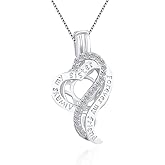 LGSY 925 Sterling Silver Cubic Twisted Heart Cage Pendants Crafting Charm for DIY Necklace Bracelet Jewelry Making