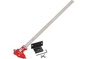 Woodpeckers BigCal Woodworking Calipers, 24 Inch / 600MM, Inch & Metric Scales, USA Made, Inside & Outside References & Depth Gauge - BC-24600