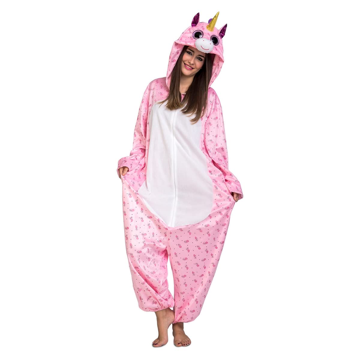 My Other Me Me - Unicorn Big Eyes Costume, Pink (205242)