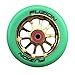 Fuzion 10 Spoke Metal Core 110mm Pro Scooter Wheel with Abec 9 Bearings