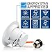 Hyperikon 4 Inch Dimmable Recessed LED Downlight, 9W (65W Equivalent), 3000K (Soft White Glow), Retrofit Lighting Fixture, Energy Star, 670 Lumens - Great for Cans Bathroom, Kitchen, Office (12 Pack)