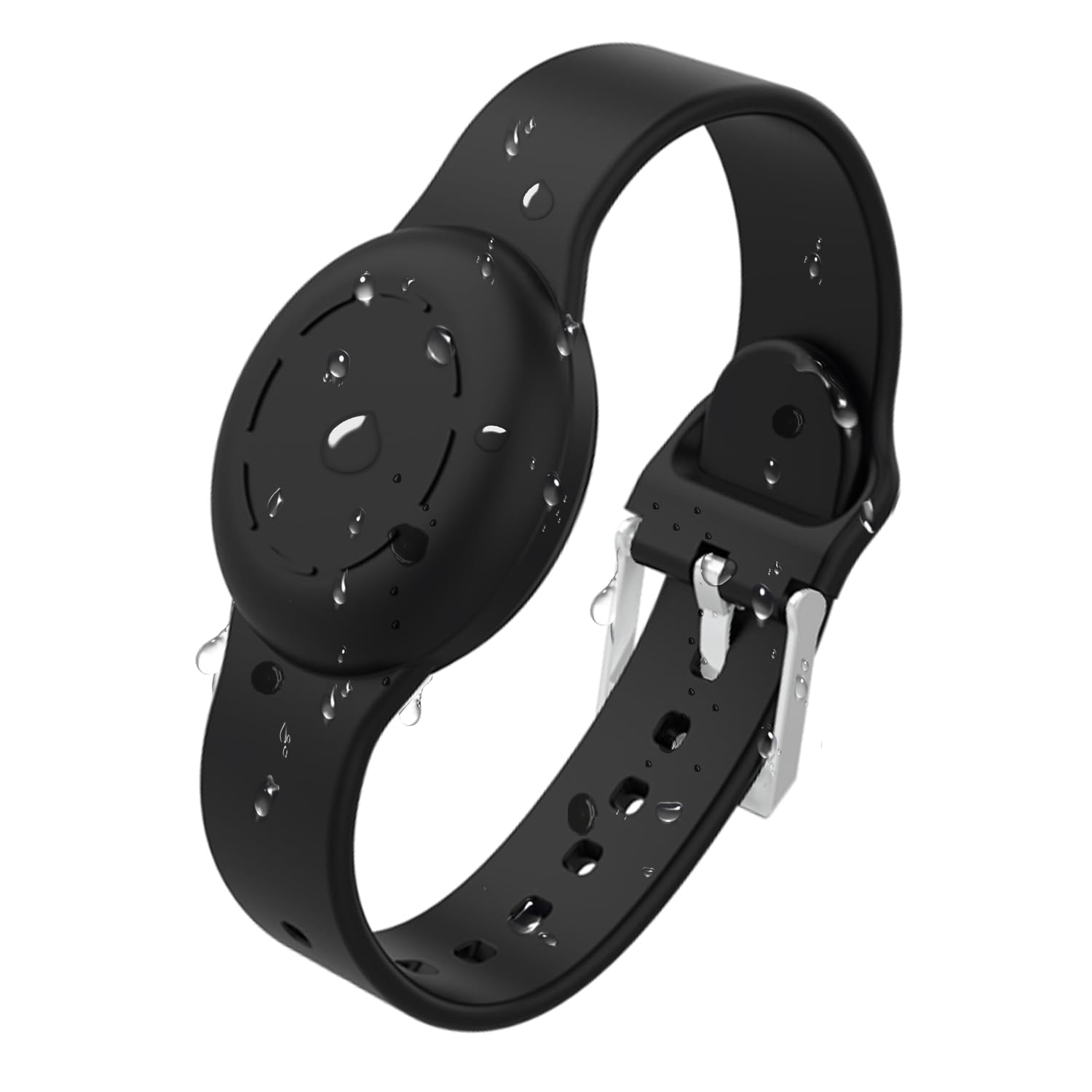 Air Tag Bracelet for Kids, Air Tag Wristband Kids with Adjustable Air Tag Band,Waterproof Silicone Air Tag holder Compatible Apple air tag for Toddlers Kids Adults — image 1