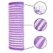 Xnicx 36 Packs Self Grip Hair Roller Set Jumbo Large Small Medium Hair Rollers Hairdressing Curlers Tools with Clips
