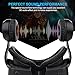 Pansonite 3D VR Glasses Virtual Reality Headset- More Comfortable and Lighter for VR Games and 3D Movie with Adjustable Focal and Pupil Distance, Fit for iOS/Android Smartphones