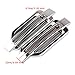 Possbay Air Vent Sticker, Car Side Air Vent Fender Cover Hole Intake Duct Flow Grille Decoration Sticker