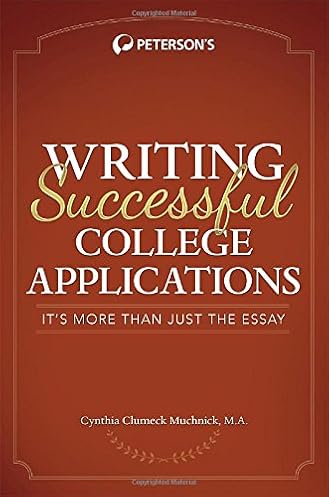 Writing a Successful College Application Essays 4