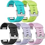 Fitbit Charge 2 Bands, SKYLET Silicone Replacement Bands for Fitbit Charge 2 Bracelet with Secure Watch Clasp (No Tracker)