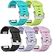 Fitbit Charge 2 Bands, SKYLET Silicone Replacement Bands for Fitbit Charge 2 Bracelet with Secure Watch Clasp (No Tracker)