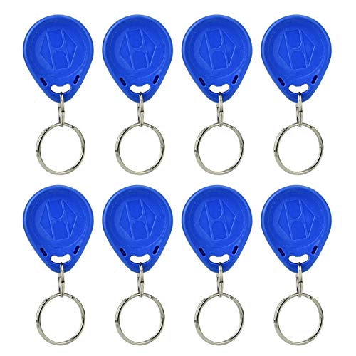 RFID Key Fob Proximity ID Card Token Tag Keypad Card for Door Entry Access Control System 125 kHz / 13.56 KHZ (ID/IC) (100pcs)(ID)