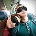 Eye Mask for Sleeping, Unimi Sleep Mask for Men Women,  Block out Light, Comfort and Lightweight 3D Eye Cover, Pressure-free Eyeshades for Travel, Shift Work, Naps, Night Blindfold