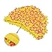 Medifier Swim Cap Floral Petal Retro Style Bathing Caps for Women Yellow
