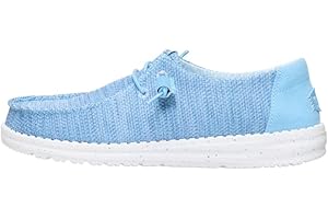 HEYDUDE Wendy Stretch Sox, Women’s Shoes, Women’s Slip-on Loafers, Comfortable & Light-Weight