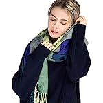 Women's Plaid Blanket Scarf Winter Warm Shawl Soft Wrap Scarves with Tassels Women's Plaid Blanket Scarf Winter Warm Shawl Soft Wrap Scarves with Tassels