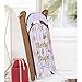 Juegoal Christmas Sleigh Traditional Wooden Sled Decor Hanging Wall Ornaments, 17
