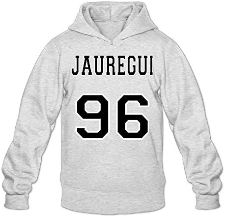Lauren Jauregui 96 Hoodies Men's Warm Fashion Hooded Sweatshirt Ash