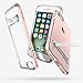 Spigen Crystal Hybrid iPhone 7/iPhone 8 Case with Water-Mark Free Clear Case and Magnetic Metal Kickstand for Apple iPhone 7 (2016)/iPhone 8 (2017) - Rose Gold