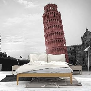 Wall Mural Famous Building Removable Wallpaper Wall Sticker for Bedroom Living Room - 66x96 inches