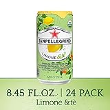 Sanpellegrino Limone &te Sparkling Organic Juice & Tea Beverage Blend 8.45 fl oz. (24 Pack)