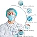 PacingMed Disposable Medical Mask - Face Mask for Dust, Flu, Mouth, Surgical Dental, Cleaning, Construction, Travel, Allergy Mask - Hypoallergenic, Antiviral Anti Pollen, FDA (50pcs, Blue)