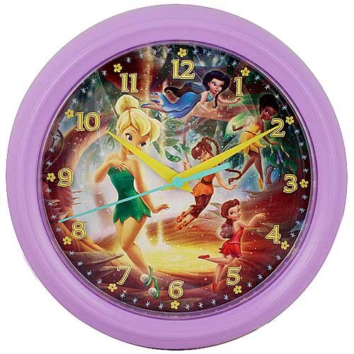 Tinker Bell Disney Wall Clock Toys & Games