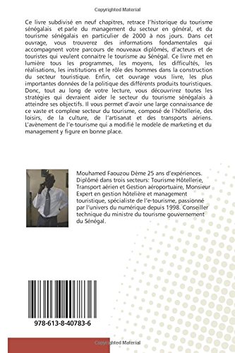 Eclairage sur le tourisme sénégalais (OMN.UNIV.EUROP.) (French Edition)
