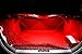 iJDMTOY (1) 18-SMD-5050 LED Strip Light For Car Trunk Cargo Area or Interior Illumination, Brilliant Redthumb 4