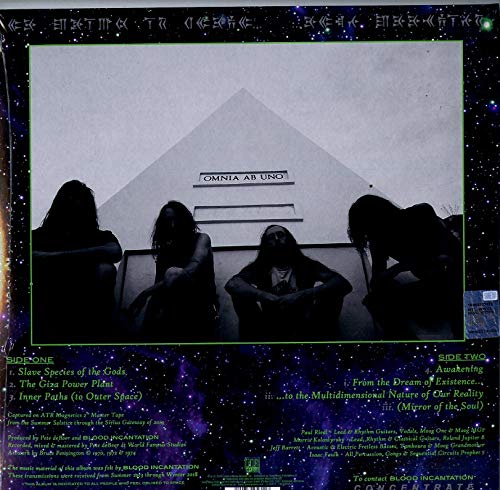 Blood Incantation Hidden History Of The Human Race Gatefold Black Lp Cd Lp Booklet Poster Amazon Com Music