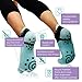 Super Grip Yoga Toe Socks – 3 Pack - Active Socks for Pilates & Pure Barre - Non Slip Superior Grips for Women's & Girls