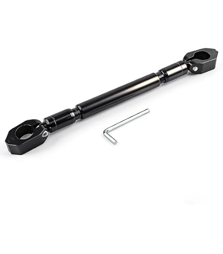 Akozon Motorrad-Lenker-Ausgleichsstange Aus Alu – Stabil, Stylisch & Passt An 22mm Lenker (Blau)