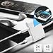 SIVMIG Headphone Adapter, Headphone Jack Splitter Adaptor for Xs/Xs Max/XR/ 8/8 Plus/X/10 / 7/7 Plus, Earphone Audio Connector Headphone Dongle Car Charge Cable 2 in 1 Accessories Aux Music Splitter