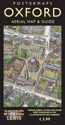 Postermaps Souvenir Map & Guide to Oxford by Nick Gibbard (Map)